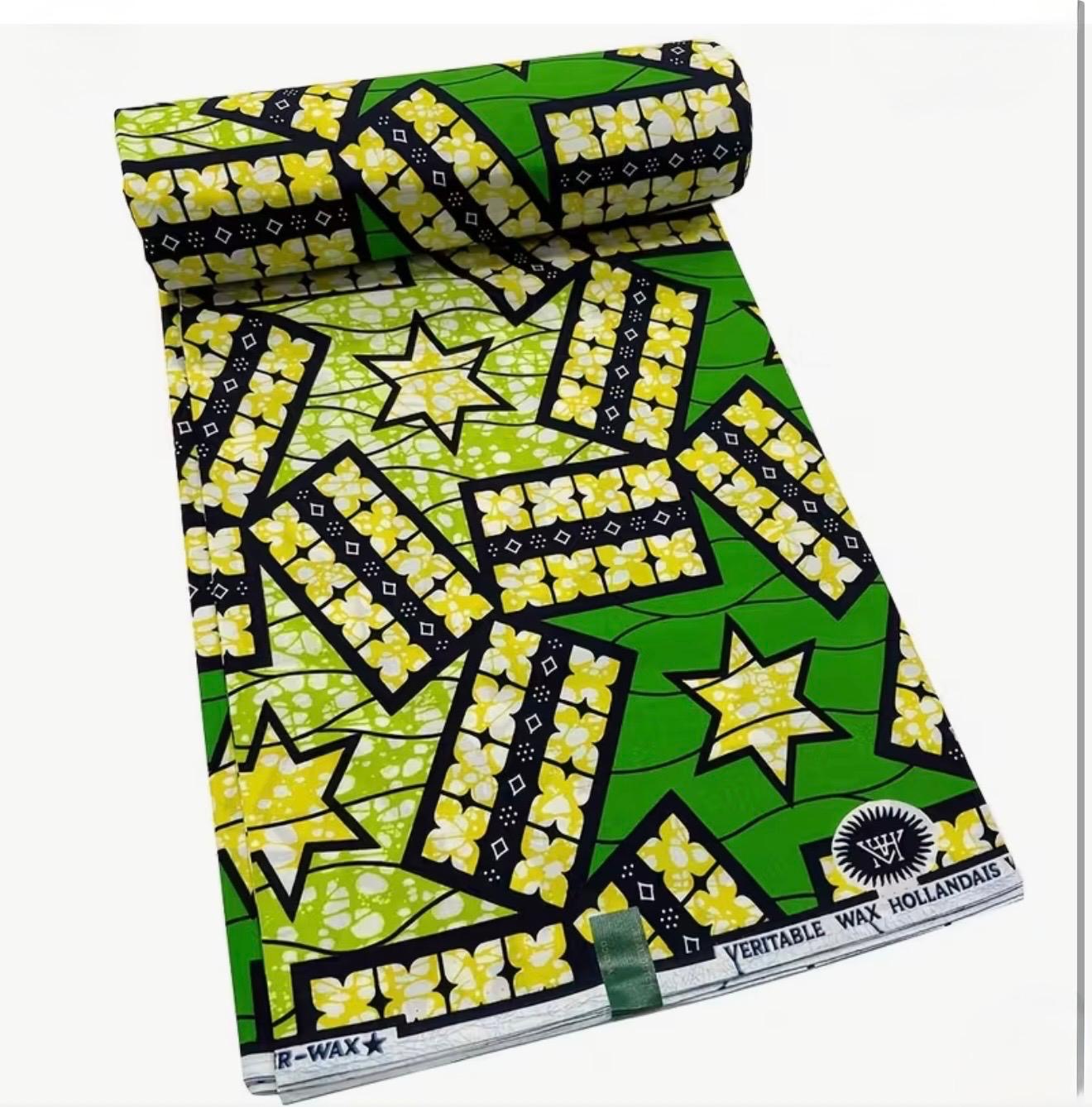 African wax fabric wraps