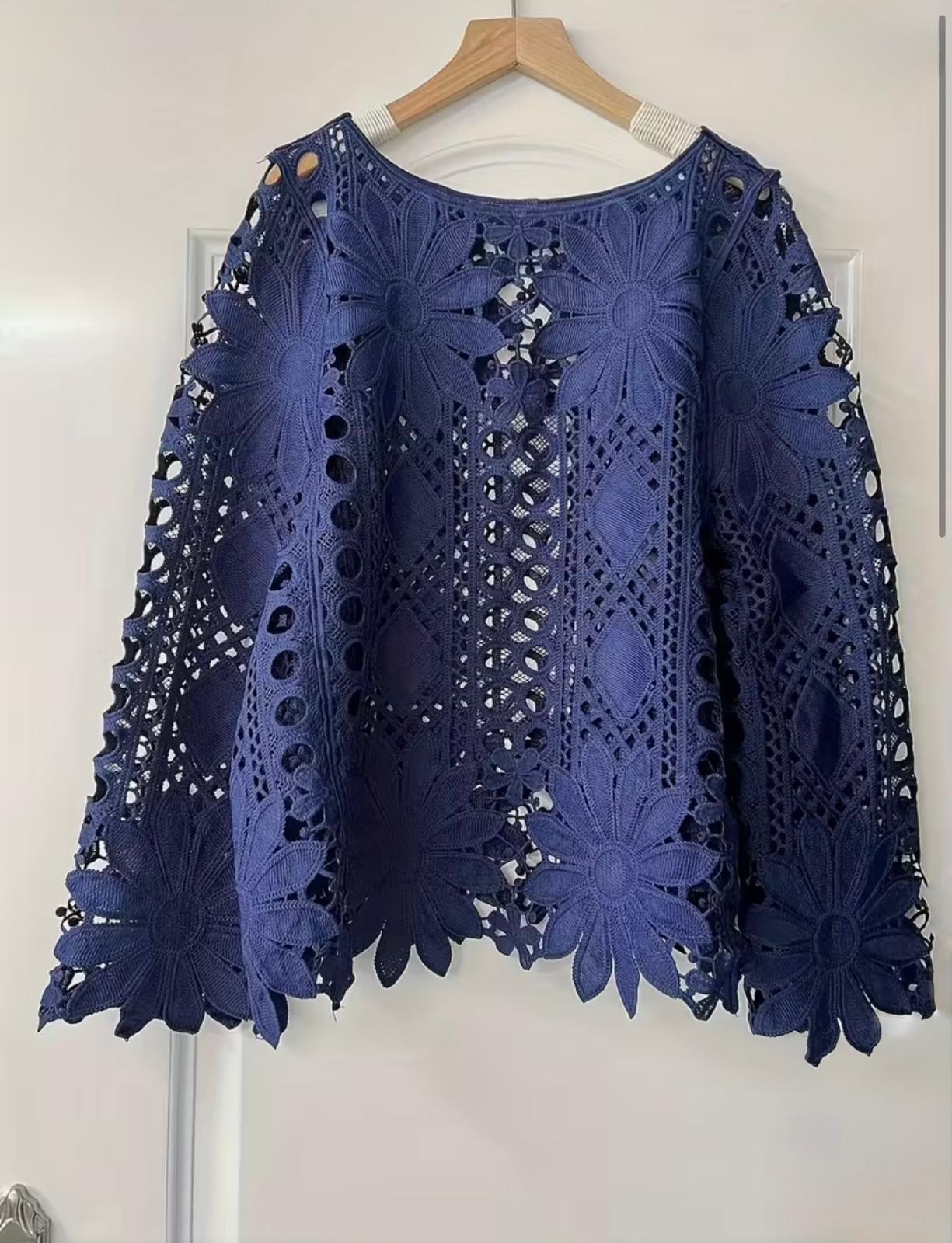 Floral Detail Pullover